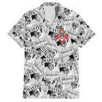 Chemise hawaïenne Portgas D. Ace Avis de recherche One Piece Anime – Maison Otaku