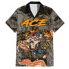 Chemise hawaïenne Portgas D. Ace Poing de feu One Piece Anime Mix Manga - Maison Otaku