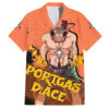 Chemise hawaïenne Portgas D. Ace One Piece Anime - Maison Otaku