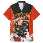 Chemise hawaïenne Portgas D. Ace One Piece Japon Anime – Maison Otaku