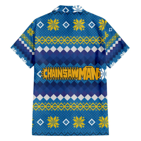 Chemise hawaïenne Power Chainsaw Man Anime Mix Noël - Maison Otaku – Image 2