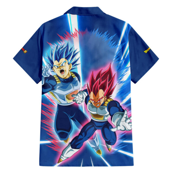 Chemise hawaïenne Prince Vegeta Dragon Ball Anime - Maison Otaku – Image 2