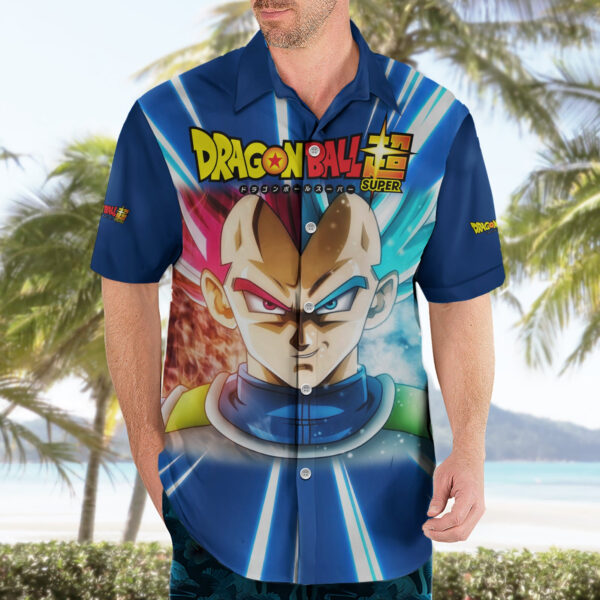 Chemise hawaïenne Prince Vegeta Dragon Ball Anime - Maison Otaku – Image 3