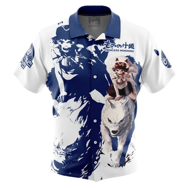 Chemise hawaïenne Princesse Mononoké - Maison Otaku