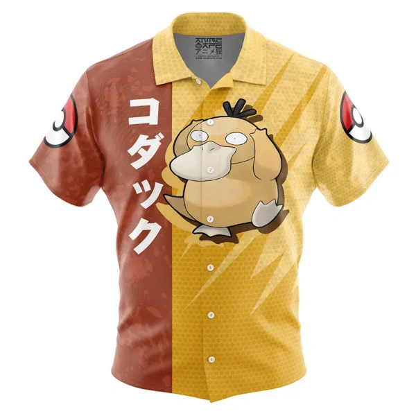 Chemise hawaïenne Attaque Psykokwak Pokémon - Maison Otaku