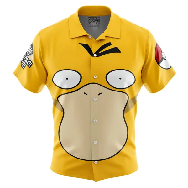 Chemise hawaïenne Visage Psykokwak Pokémon - Maison Otaku