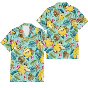 Chemise hawaïenne Psyduck Style 2 - Maison Otaku