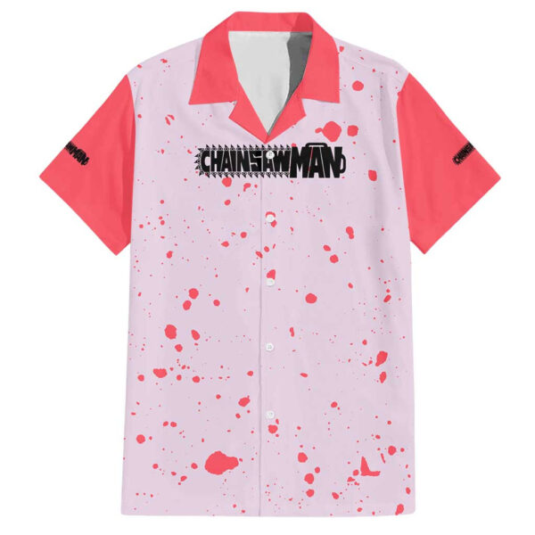 Chemise hawaïenne Sécurité publique Chainsaw Man Anime - Maison Otaku