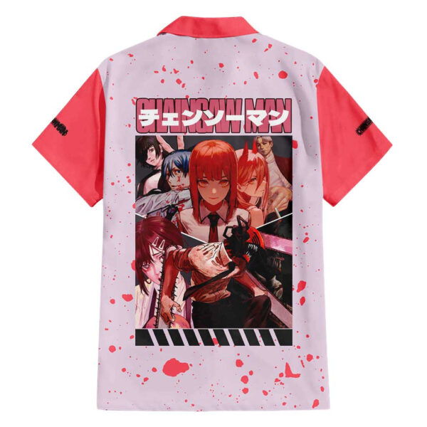 Chemise hawaïenne Sécurité publique Chainsaw Man Anime - Maison Otaku – Image 2