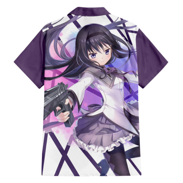 Chemise hawaïenne Puella Magi Madoka Magica Akemi Homura - Maison Otaku – Image 2