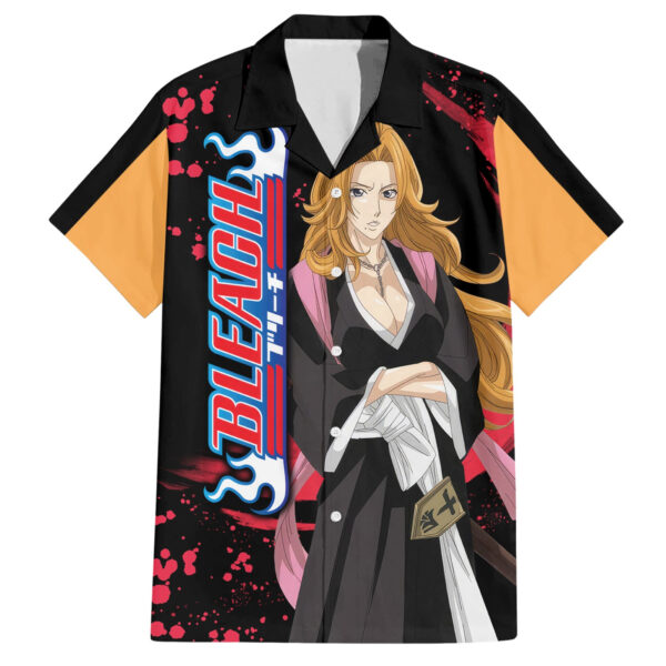Chemise hawaïenne Rangiku Matsumoto Bleach - Maison Otaku