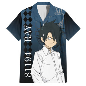 Chemise hawaïenne Ray The Promised Neverland - Maison Otaku