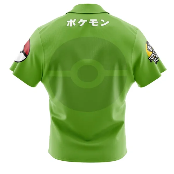 Chemise hawaïenne Visage Rayquaza Pokémon - Maison Otaku – Image 2