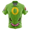 Chemise hawaïenne Visage Rayquaza Pokémon - Maison Otaku