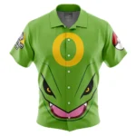 Chemise hawaïenne Visage Rayquaza Pokémon – Maison Otaku
