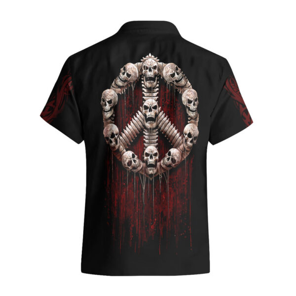 Chemise hawaïenne Faucheuse Skull ange de la mort paix - Maison Otaku – Image 2