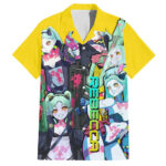 Chemise hawaïenne Rebecca Cyberpunk Edgerunners Anime – Maison Otaku