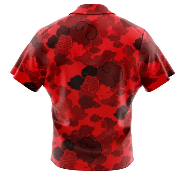 Chemise hawaïenne Aloha Noire Akatsuki - Maison Otaku – Image 2