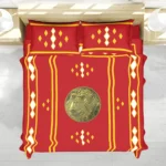 Housse De Couette Ranger Rouge Ninjetti Power Rangers Parure de lit Ensemble De Literie