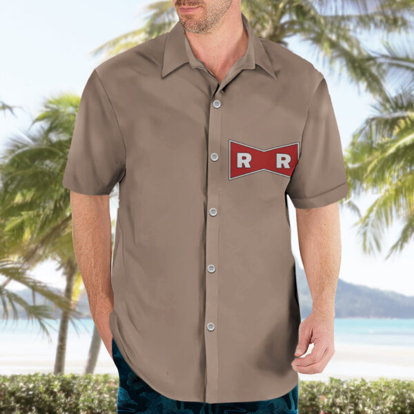 Chemise hawaïenne Armée du Ruban Rouge - Maison Otaku – Image 3