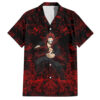 Chemise hawaïenne Red Riot Eijiro My Hero Academia style grunge sang - Maison Otaku