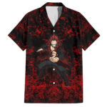 Chemise hawaïenne Red Riot Eijiro My Hero Academia style grunge sang – Maison Otaku