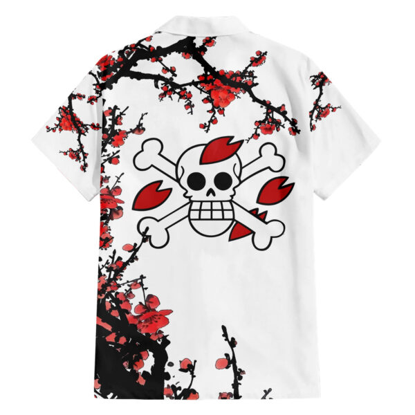 Chemise hawaïenne Tony Chopper rouge style japonais One Piece Anime - Maison Otaku – Image 2