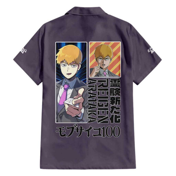 Chemise hawaïenne Reigen Arataka Mob Psycho 100 Anime - Maison Otaku – Image 2