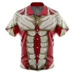 Chemise hawaïenne Titan Cuirassé L’Attaque des Titans – Maison Otaku