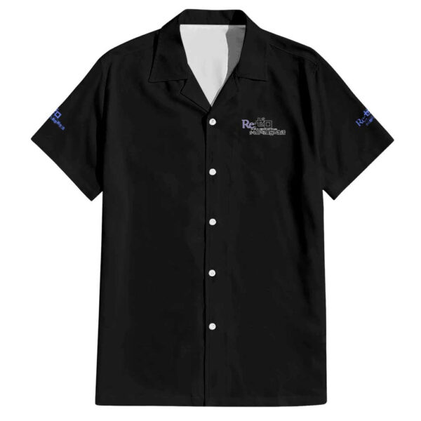 Chemise hawaïenne Rem Re Zero style streetwear Anime - Maison Otaku