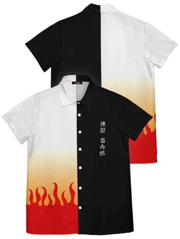Chemise hawaïenne Mode Rengoku - Maison Otaku
