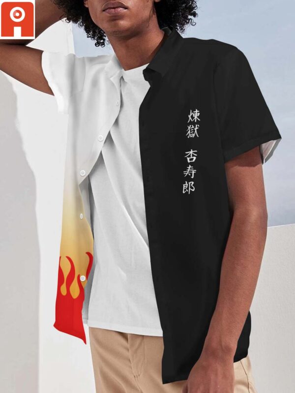 Chemise hawaïenne Mode Rengoku - Maison Otaku – Image 2