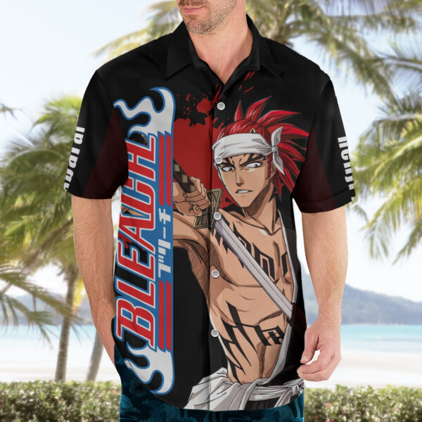 Chemise hawaïenne Renji Abarai veste BL - Maison Otaku – Image 3