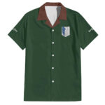 Chemise hawaïenne Retour à Shiganshina L’Attaque des Titans Japon Anime – Maison Otaku