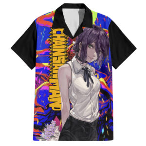 Chemise hawaïenne Reze Chainsaw Man - Maison Otaku