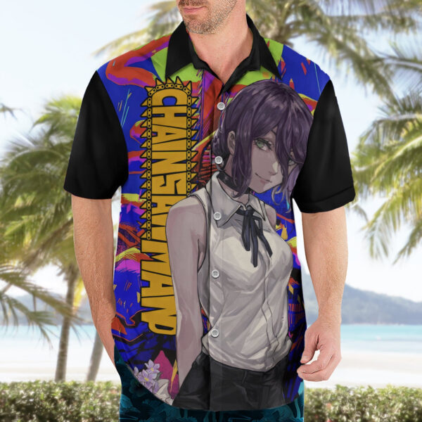 Chemise hawaïenne Reze Chainsaw Man - Maison Otaku – Image 3