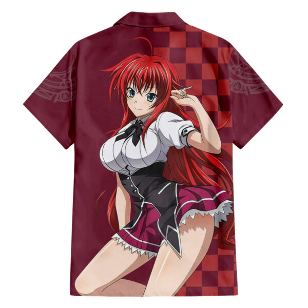 Chemise hawaïenne Rias Gremory High School DxD Anime - Maison Otaku – Image 2