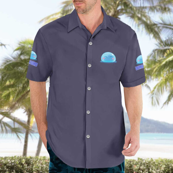 Chemise hawaïenne Rimuru Tempest Seigneur Démon Réincarné Anime - Maison Otaku – Image 3