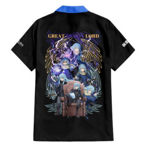 Chemise hawaïenne Rimuru Tempest Moi, quand je me réincarne en Slime Anime - Maison Otaku