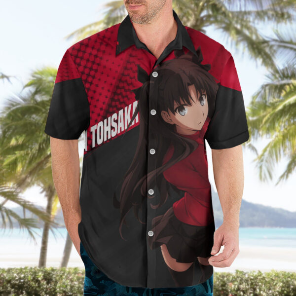 Chemise hawaïenne Rin Tohsaka - Maison Otaku – Image 3