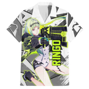 Chemise hawaïenne Ringo Persona Anime Mix Polygon Cyber - Maison Otaku