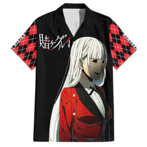 Chemise hawaïenne Ririka Momobami Kakegurui - Maison Otaku