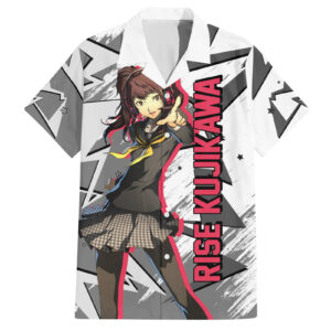 Chemise hawaïenne Rise Kujikawa Persona Anime Mix Polygon Cyber - Maison Otaku
