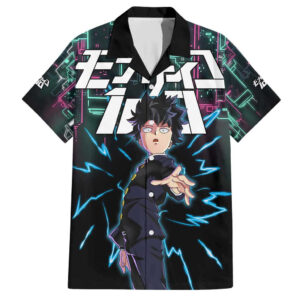 Chemise hawaïenne Ritsu Kageyama Mob Psycho 100 Anime - Maison Otaku