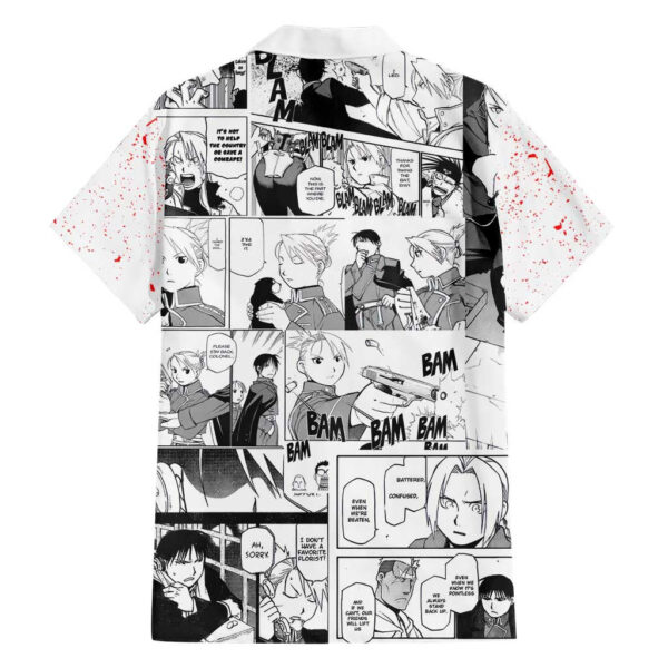Chemise hawaïenne Riza Hawkeye Fullmetal Alchemist Anime Mix Manga - Maison Otaku – Image 2
