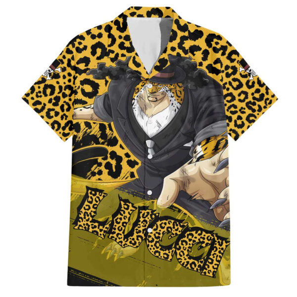 Chemise hawaïenne Rob Lucci One Piece Anime - Maison Otaku
