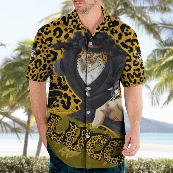Chemise hawaïenne Rob Lucci One Piece Anime - Maison Otaku – Image 3