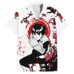 Chemise hawaïenne Rock Lee style japonais Anime – Maison Otaku