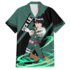 Chemise hawaïenne Rock Lee Naruto Anime - Maison Otaku
