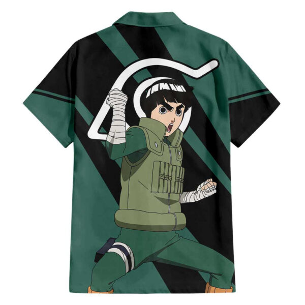 Chemise hawaïenne Rock Lee Naruto Anime - Maison Otaku – Image 2